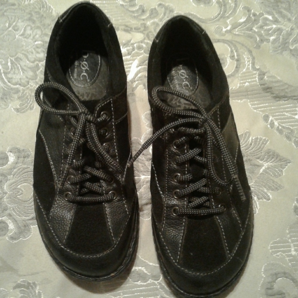 Suede and leather